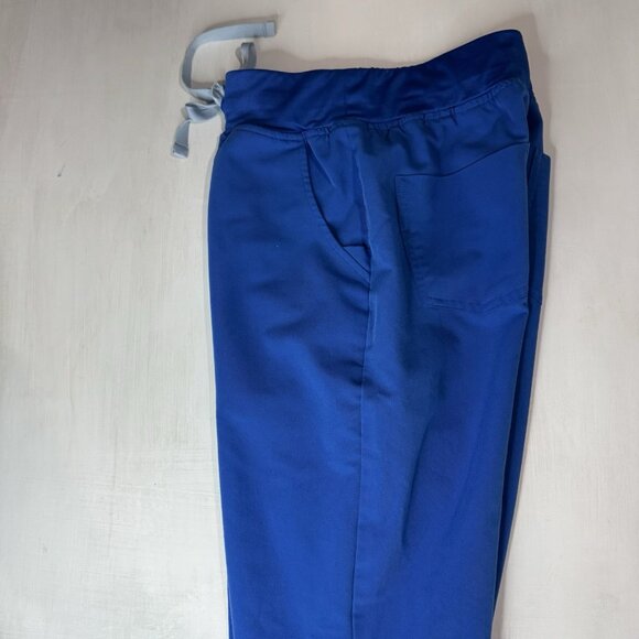 Figs Scrub Pants Womens XS Blue Jogger Elastic Waist Technical Collection - Picture 8 of 8